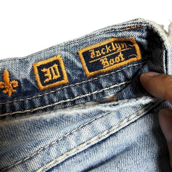 Rock Revival Y2K Vintage Light Wash Jacklyn Boot Jeans - Picture 6 of 8